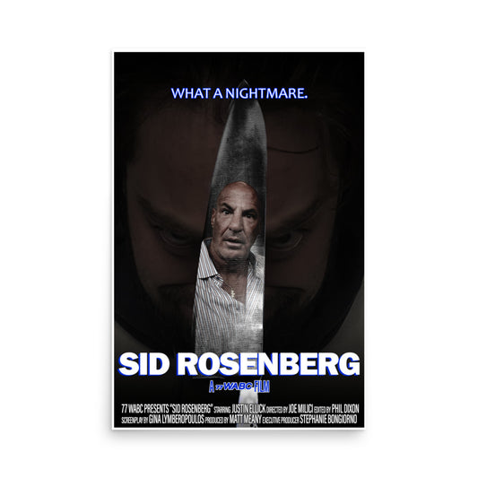 Sid Rosenberg Halloween 2022 Movie Poster