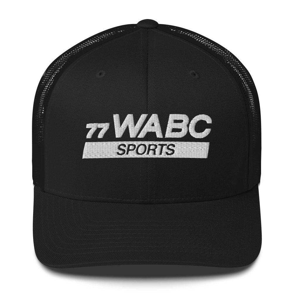 77WABC Sports Embroidered Trucker Cap