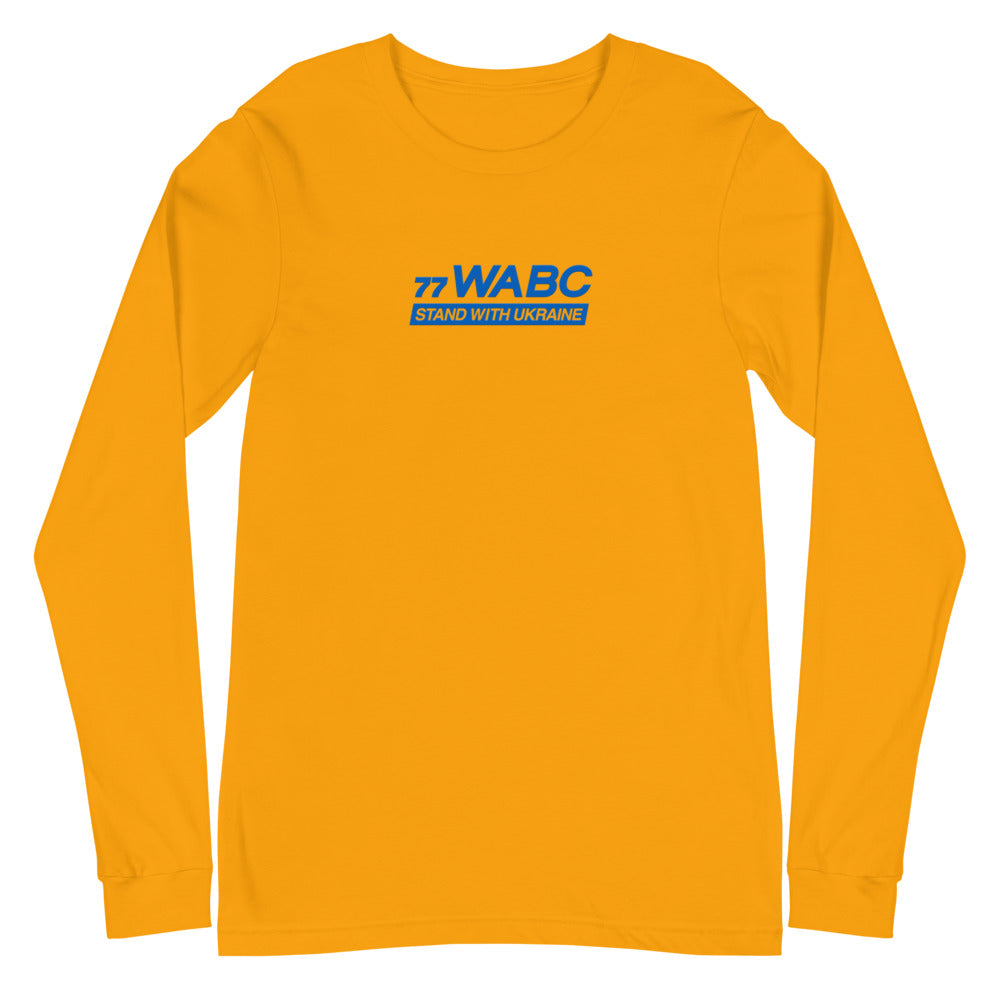 LIMITED EDITION: 77WABC Stand with Ukraine Unisex Long Sleeve Tee