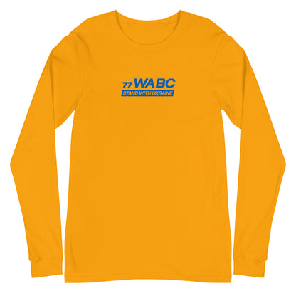 LIMITED EDITION: 77WABC Stand with Ukraine Unisex Long Sleeve Tee