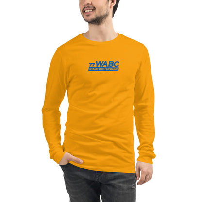 LIMITED EDITION: 77WABC Stand with Ukraine Unisex Long Sleeve Tee