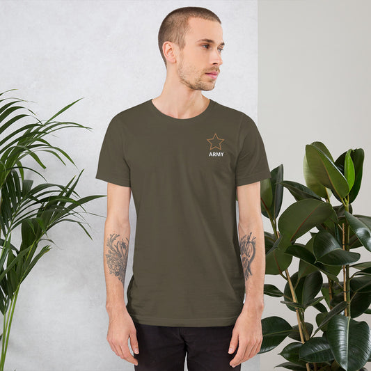 Support Our Troops: US Army Unisex t-shirt