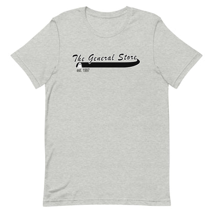 The General Store Varsity Unisex t-shirt