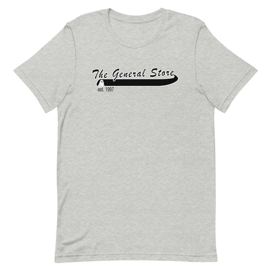 The General Store Varsity Unisex t-shirt