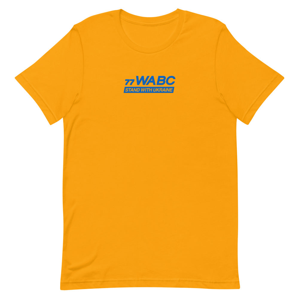 LIMITED EDITION: 77WABC Stand with Ukraine Unisex Short-Sleeve T-shirt