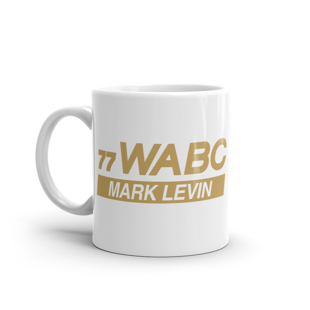 Mark Levin White Glossy Mug