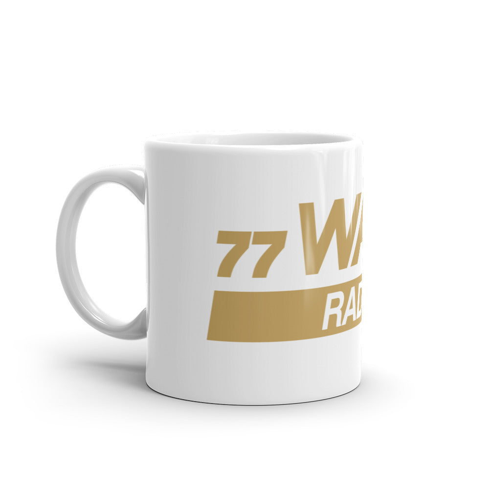 77WABC White Glossy Mug