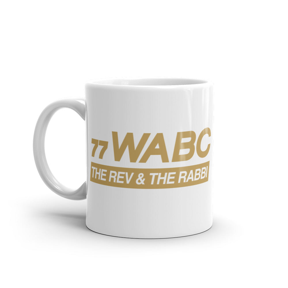 The Rev & The Rabbi White Glossy Mug